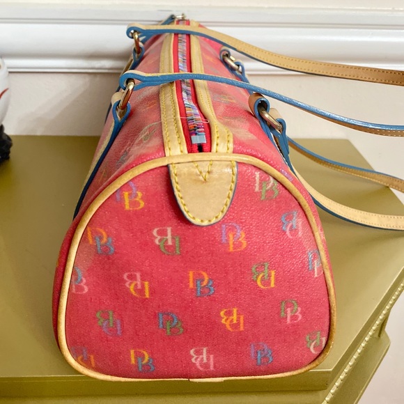 Dooney & Bourke Signature DB Logo Medium Tote - Picture 3 of 9